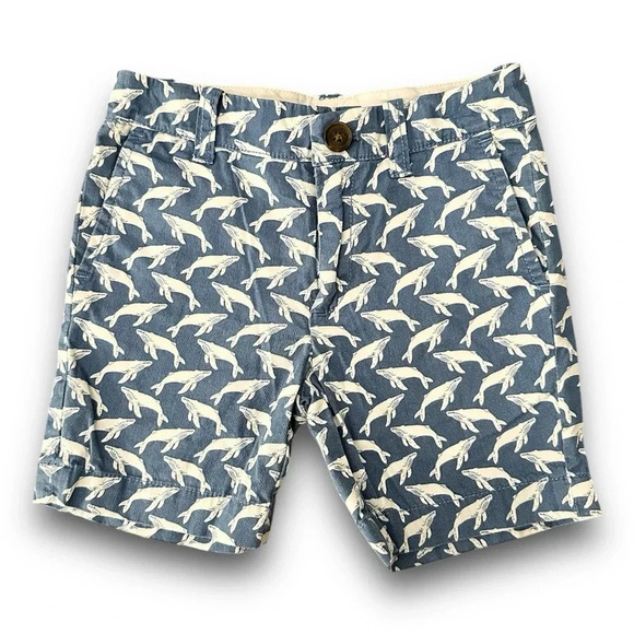 Crewcuts Other - Crewcuts | Boys’ Whale Print Chino Shorts (3) 🐋